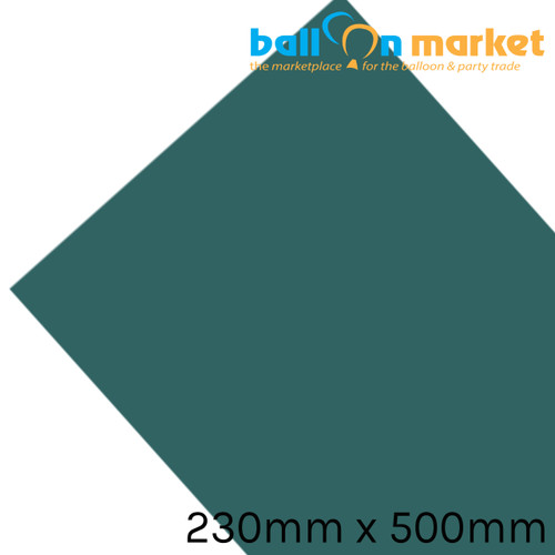 A Sheet of Turquoise Cherry Hot Flex Clothing Vinyl, measuring approx. 203mm x 500mm A Sheet of Turquoise Cherry Hot Flex Clothing Vinyl, measuring approx. 203mm x 500mm