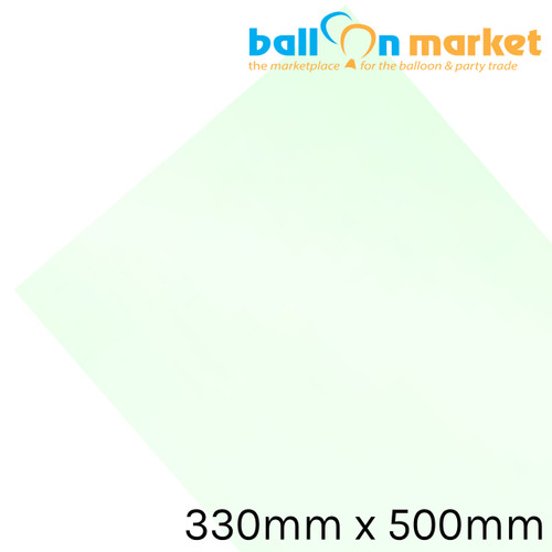 A Sheet of Glow Flex Clothing Vinyl, measuring approx. 300mm x 500mm