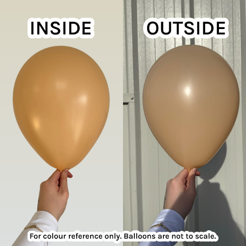 12" Pastel Matte Nude Link-O-Loon Latex Balloons (50)