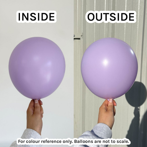 12" Pastel Matte Lilac Sempertex Latex Balloons (12)