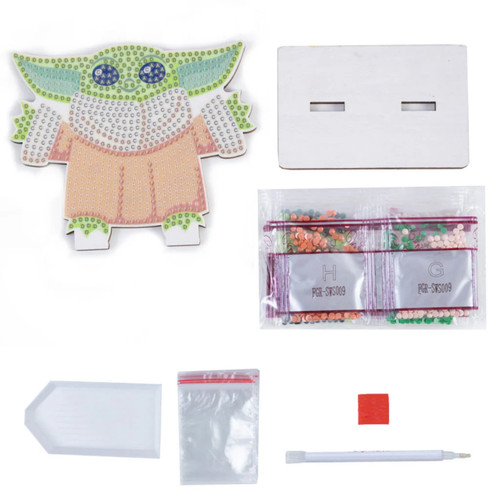 Mandalorian Grogu Crystal Art Buddy Kit (1)
