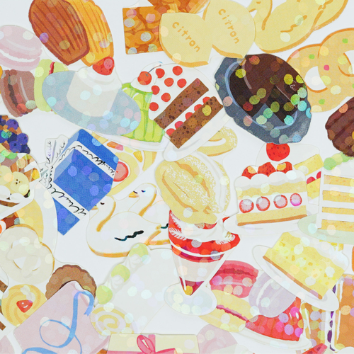 Haco Patisserie Stickers (40 pcs) - Image 2