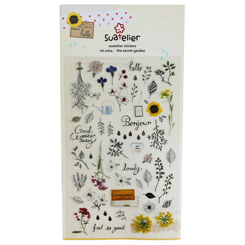 The Secret Garden Stickers.