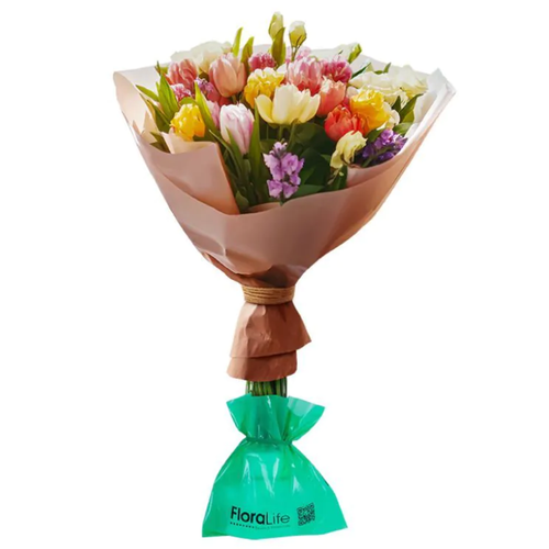 A set of 25 FloraLife Bouquet Wraps.