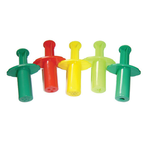 A Pack of Five Dough Extruding Guns.