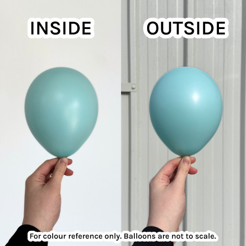 5" Marshmallow Tiffany Gemar Latex Balloons (50)
