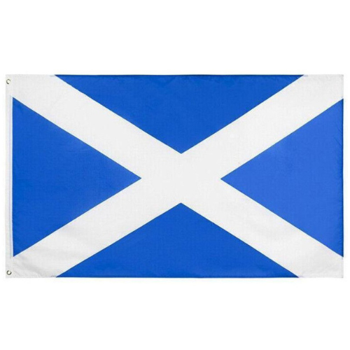 A Large Scottish Flag, manufactured by Unique.