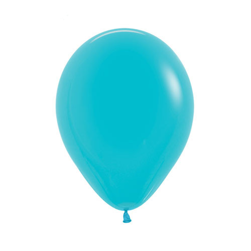 5" Fashion Caribbean Blue Sempertex Latex Balloons (100)