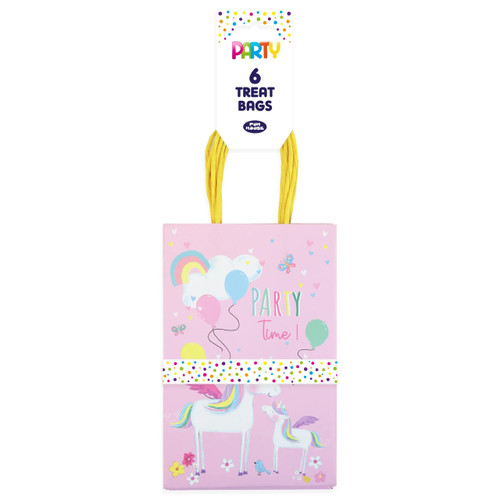 A pack of 6 Unicorn Small Party Bags.