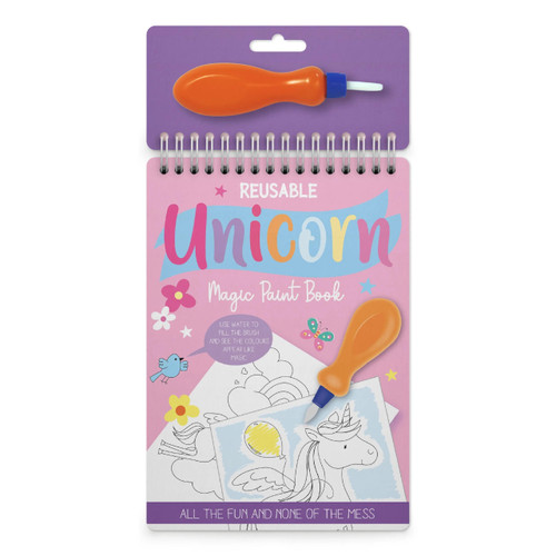 A Unicorn Magic Water Colouring Book.