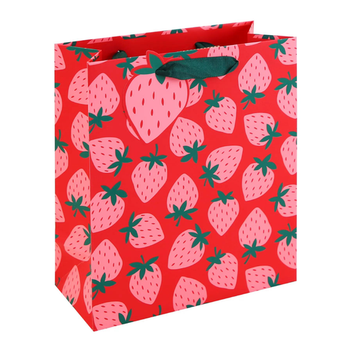 A Neon Strawberry Medium Gift Bag.