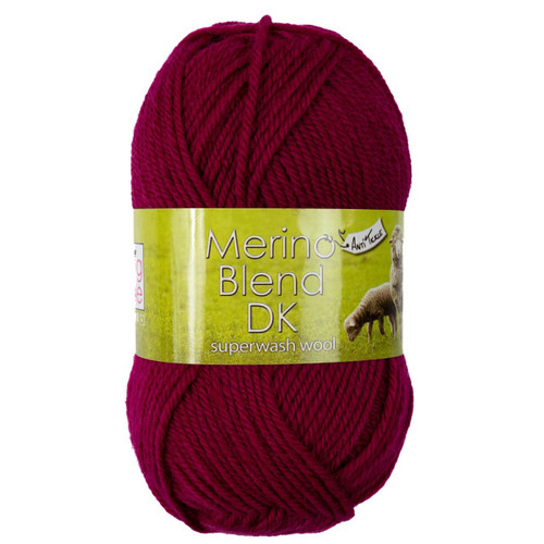 A 50g ball of Merino Blend DK Smoothie Wool, manufactured by King Cole.