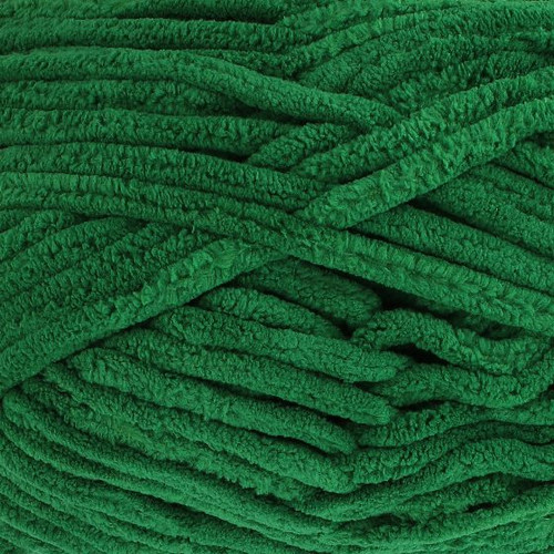 A 200g ball of Warm & Toastie Super Chunky Emerald Polyester Yarn, manufactured by King Cole.