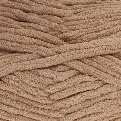 A 200g ball of Warm & Toastie Super Chunky Teddy Polyester Yarn, manufactured by King Cole.