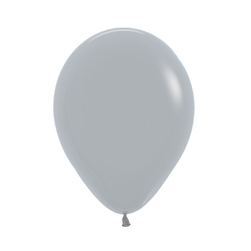 5" Fashion Grey Sempertex Latex Balloons (100)