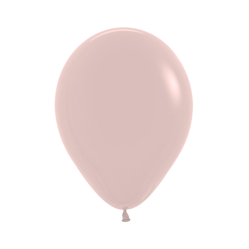 A pack of 50 5-inch Fashion Creamy Blush Latex Balloons, manufactured by Sempertex