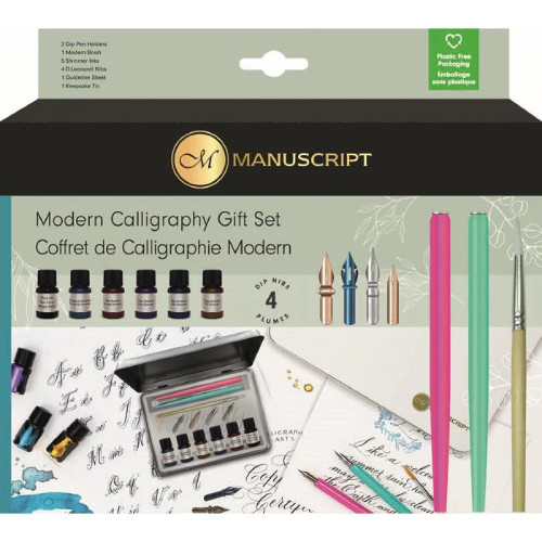 A Manuscript Modern Calligraphy Gift Set.