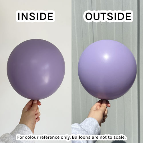 12" Standard Lilac Kalisan Latex Balloons (50)