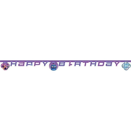 A K-Pop Demon Hunters Birthday Banner.
