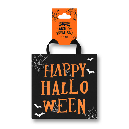 A Happy Halloween Felt Bag.