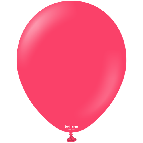 18" Standard Magenta Pink Kalisan Latex Balloons (25)