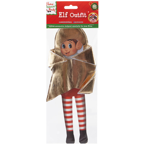 A gold star outfit for elves