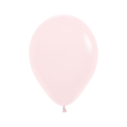 5" Pastel Matte Pink Sempertex Latex Balloons (100)