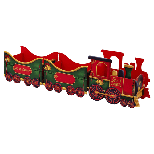 A Christmas Santa Express Train Small Gift Display.