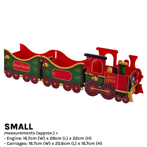 A Christmas Santa Express Train Small Gift Display.