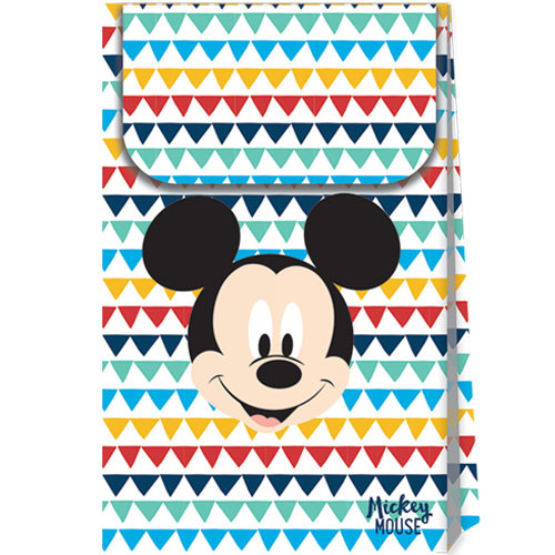 Awesome Mickey Mouse Paper Party Bags (6)