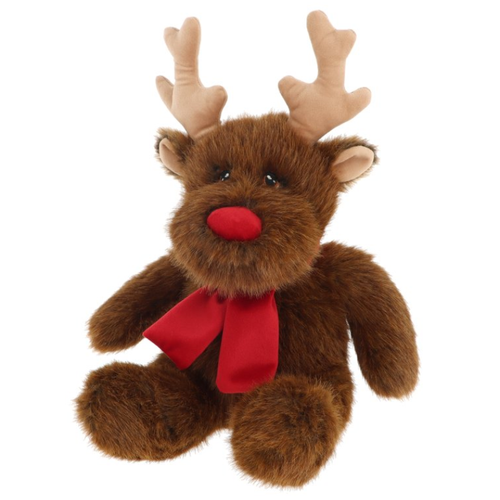 An Eco Christmas Reindeer, measuring approx. 8 inches.