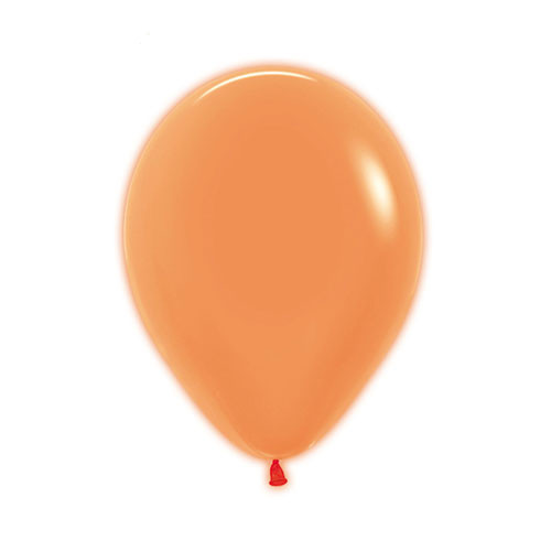 5" Neon Orange Sempertex Latex Balloons (100)