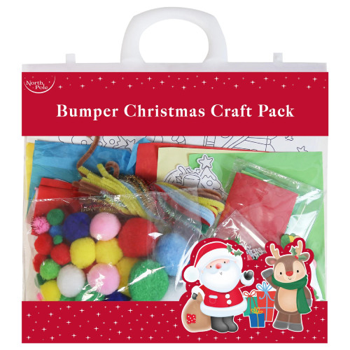 A Christmas Bumper Assorted Craft Pack.