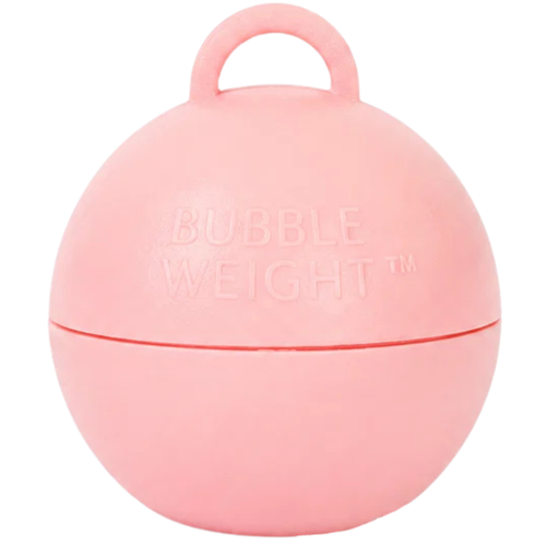 A 35g Baby Pink Bubble Weight.