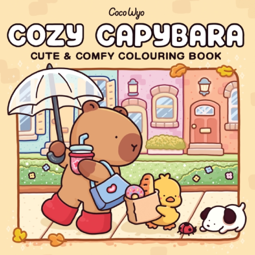 A Cozy Capybara Colouring Book.
