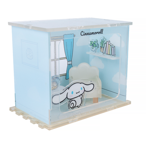 A Cinnamoroll Li'L Worlds Li'l Rooms Set, manufactured by Craft Buddy.