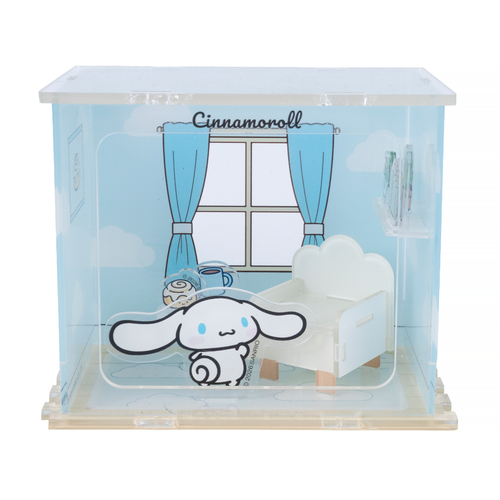A Cinnamoroll Li'L Worlds Li'l Rooms Set, manufactured by Craft Buddy.