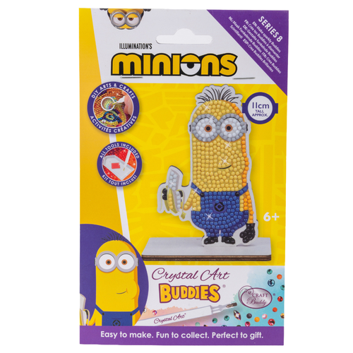 A Minion Tim Crystal Art Buddy Kit, manufactured by Craft Buddy.