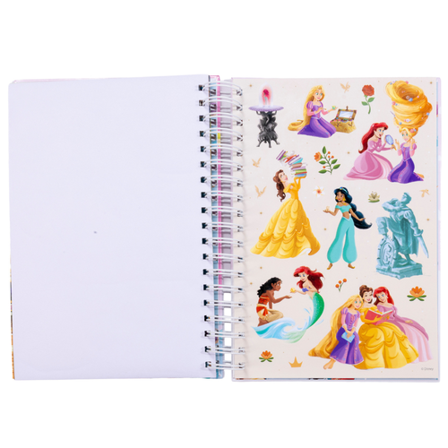 A Disney Princess Crystal Art Sparkle Studio Activity Book, manufactured by Craft Buddy.