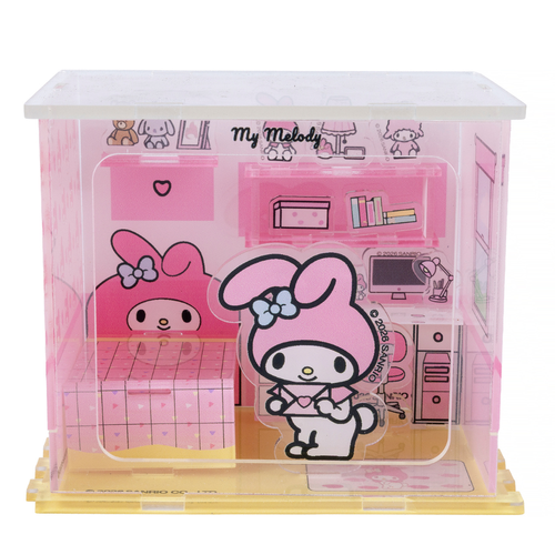 A My Melody Li'L Worlds Li'l Rooms Set, manufactured by Craft Buddy.
