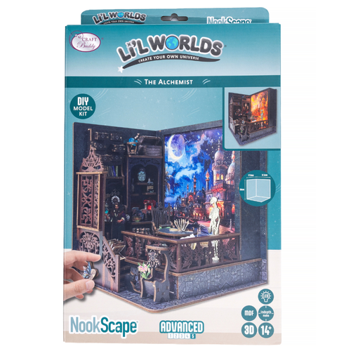 The Alchemist Li'L Worlds 3D NookScape Kit, manufactured by Craft Buddy.