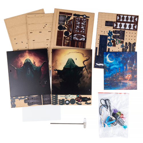 The Alchemist Li'L Worlds 3D NookScape Kit, manufactured by Craft Buddy.