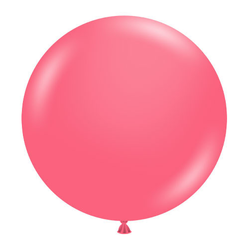 A pack of 25 17" Taffy Latex Balloons, manufactured by Tuftex.