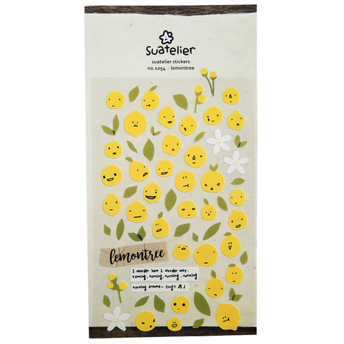 A pack of Lemontree Stickers, manufactured by Suatelier.