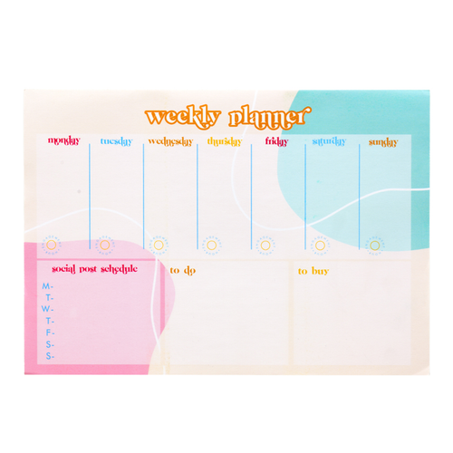 An A4 Balloon Boss Weekly Planner.