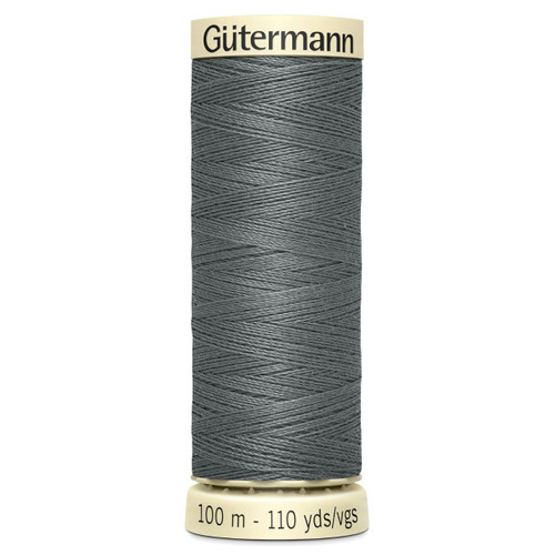 Gutermann 701 Rail Grey Sew All Thread - 100m (1)