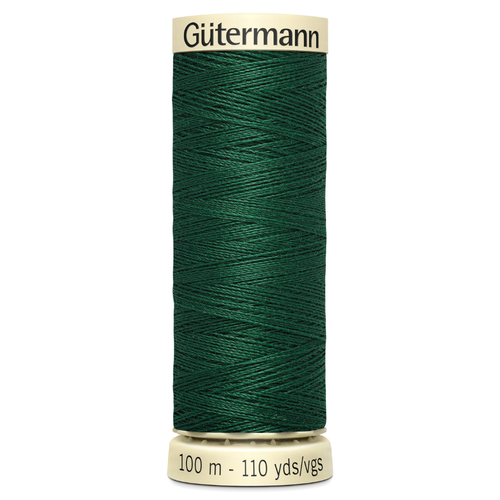 Gutermann 340 Forest Green Sew All Thread - 100m (1)