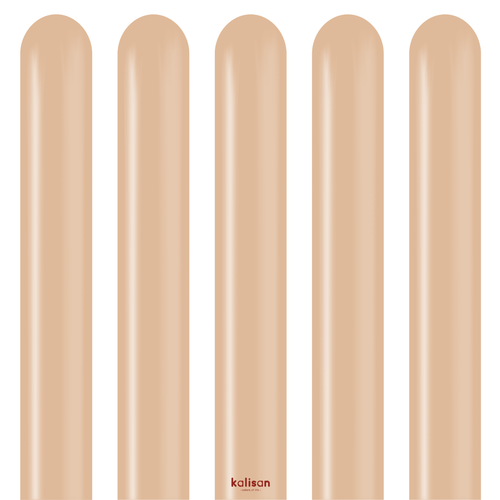 260 Retro Desert Sand Kalisan Entertainer Balloons (100)