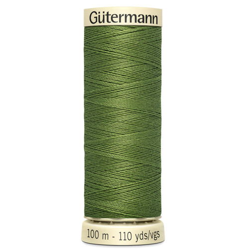 Gutermann 283 Moss Green Sew All Thread - 100m (1)
