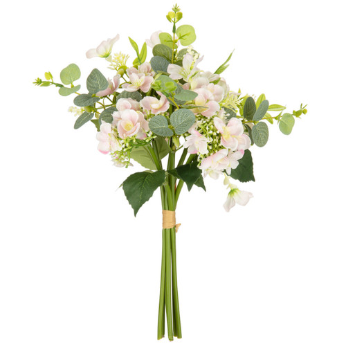 Light Pink Hand Tied Hydrangea Bunch (1)